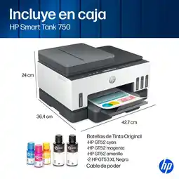 Falabella Impresora Multifuncional Smart Tank 750 oferta