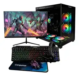 Falabella PC GAMER RYZEN 7-5700G 16GB RAM 512GB SSD REFRIGERACION LIQUIDA MONITOR 24'' Y PERIFERICOS oferta