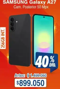 Alkosto Samsung - galaxy a27 cam. posterior 50 mpx oferta