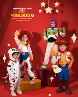 Olímpica Exclusivo - disfraces para niños oferta