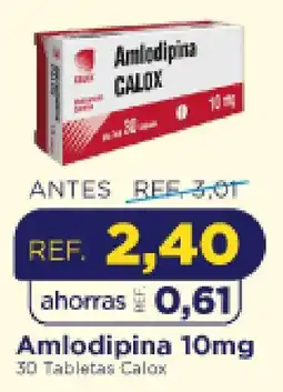 FarmaTodo Amlodipina 10mg oferta