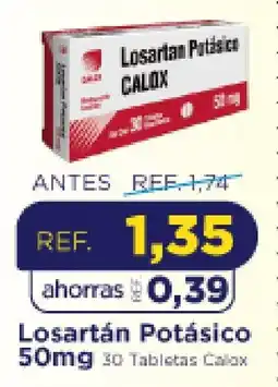 FarmaTodo Calox losartán potásico 50mg oferta