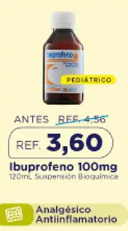FarmaTodo Suprefiro Ibuprofeno 100mg oferta