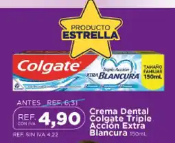 FarmaTodo Colgate crema dental triple acción extra blancura oferta