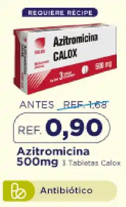 FarmaTodo Calox azitromicina 500mg oferta