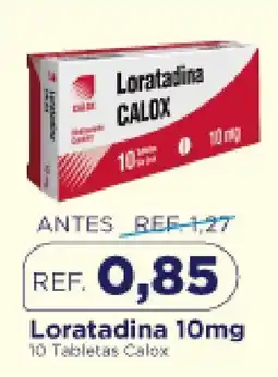 FarmaTodo Calox loratadina 10mg oferta