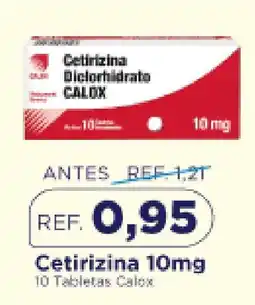 FarmaTodo Calox cetirizina 10mg oferta
