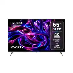Falabella Televisor 65 pulgadas Smart Roku tv 4K QLED HYLED6516QR oferta