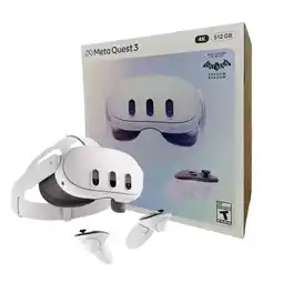 Falabella LENTES VR QUEST 3 - 4k - 512GB - BLANCO oferta