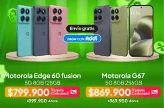 Motorola - edge 60 fusion 5g 8gb 128gb