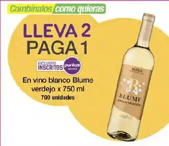 Jumbo Blume vino blanco verdejo oferta