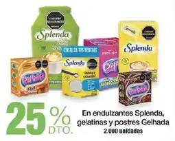 Jumbo Splenda gelatinas y postres Gelhada oferta