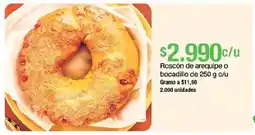 Jumbo Roscón de arequipe o bocadillo oferta