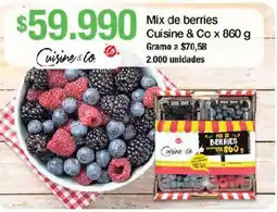 Jumbo Cuisine & Co mix de berries oferta