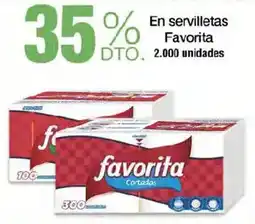 Jumbo favorita servilletas oferta