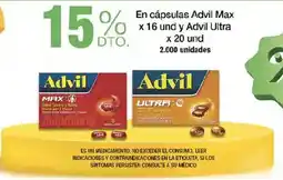 Jumbo Advil Max Advil Ultra oferta