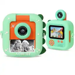 Falabella Camara Digital Impresora Niños Modo Selfie ADM-02 Verde oferta