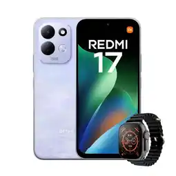 Falabella Redmi 17 128GB 4GB Ram Morado + Smartwatch oferta