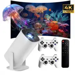Falabella Proyector Video Beam Wifi 5Game 2 Controles P30GE GRANDE oferta