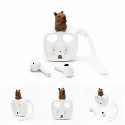 Falabella Audífonos Auriculares Inalámbricos Kawaii Capibara oferta