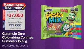 Caramelo Duro Colombina Confites Surtidos