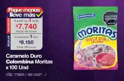 Makro Colombina Moritas Caramelo Duro oferta