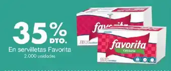 Favorita servilletas