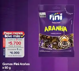 Makro Fini gelatinas araña oferta