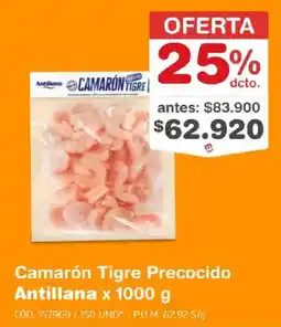 Makro Antillana Camarón Tigre oferta