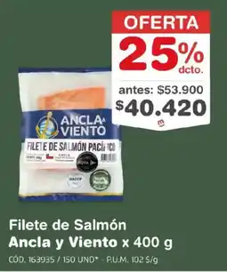 Makro Ancla y Viento Filete de Salmón Pacífico oferta