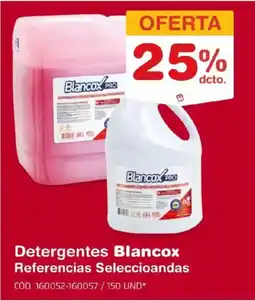 Makro Detergentes Blancox oferta