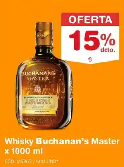Makro Whisky Buchanan's Master oferta