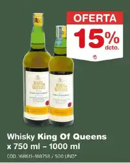 Makro Whisky King Of Queens oferta