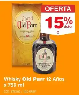 Makro Whisky Old Parr 12 Años oferta
