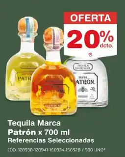 Makro Tequila Marca Patrón oferta