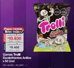 Makro Trolli escalofriantes anillos oferta