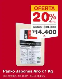 Makro Aro Panko Japones oferta
