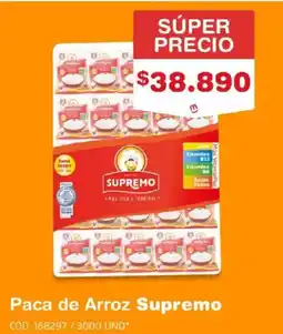 Makro Paca de Arroz Supremo oferta