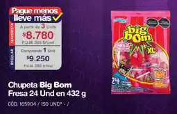 Makro Big Bom Chupeta Fresa oferta