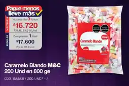 Makro Caramelo Blando M&C oferta