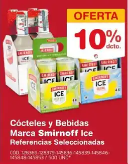 Makro Smirnoff Ice oferta