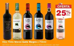 Makro Vino Tinto Marca Gato Negro oferta