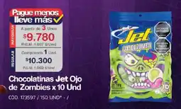Makro Jet Chocolatinas Ojo de Zombies oferta
