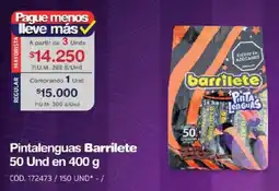 Makro Pintalenguas Barrilete oferta