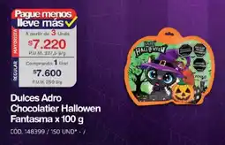 Makro Dulces Adro Chocolatier Halloween Fantasma oferta