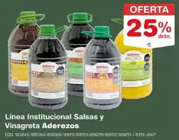 Makro Aderezos Salsas y Vinagreta oferta