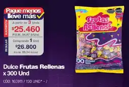 Makro Dulce Frutas Rellenas oferta