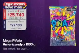 Makro Americandy mega pinata oferta