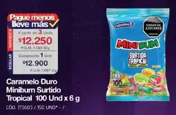 Makro Colombina Caramelo Duro Minibum Surtido Tropical oferta