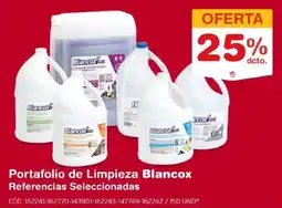 Makro Portafolio de Limpieza Blancox oferta